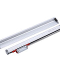 0.001mm Linear Glass Scale KA Series 70 To 420mm Travel With TTL 1um Optical Encoder Sensor Ruler For Grinders Mills Lathes And CNC Machines A Pro Grade Precision Measuring Tool For Accurate Positioning In Industrial Machining, silver linear scale with cable