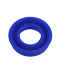 Blue PU shaft seal for pistons 11.2mm ID x 19.2mm OD x 5mm W, ideal for DIY projects, oil and dust resistant, pack of 5.