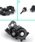 Steel Transmission Idler Gear Upgrade for Losi Micro B 1/24 2WD and Micro T 1/28 RC Buggy components and assembly view