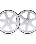 Beefy 90mm Industrial Robot Wheels with Built-In D Type Steel Shaft Hub for DIY Robots and Vehicle Projects Metal Wheel with Rubber Tread