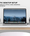 Pebble V2 2 Channel USB Computer Speakers Black Deliver Dope Stereo Sound For Your Desk with laptop on a modern desk setup