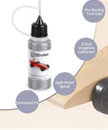 Graphite Powder For Pinewood Derby Cars Half Ounce Dry Lubricant For Axle And Wheel Use With Pinewood Weights Kit bottle