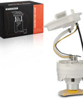 Hella Durable Electric Fuel Pump Module Assembly Direct Replace For Audi A4 And A4 Quattro 2002 Through 2006, side view with wiring.