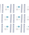 20Pcs Cabinet Door Rebound Devices For Wardrobe, Drawers, And Sliding Doors, Noise Reduction And Protection, Soft Close Hardware