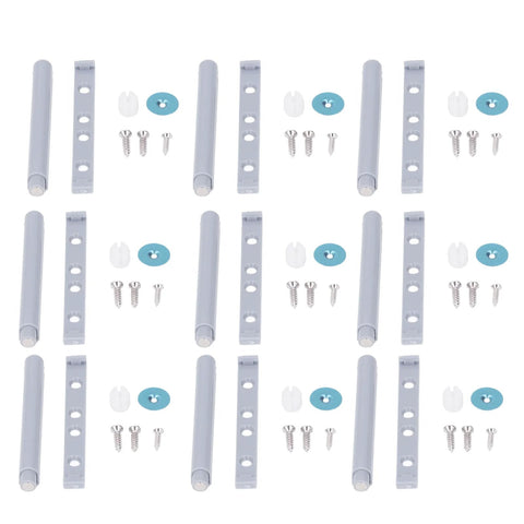 20Pcs Cabinet Door Rebound Devices For Wardrobe, Drawers, And Sliding Doors, Noise Reduction And Protection, Soft Close Hardware