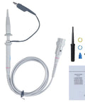 100MHz Oscilloscope Probe Kit With BNC Clip Probes Attenuation Adjustable 1x Or 10x Grounding Alligator Clip for safe readings