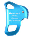 Upgraded Chest Ascender For Climbing With Stainless Teeth CE Certified 100 Kilograms Rappelling Gear Rock Climbing Blue