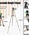 Pro Grade Green Cross Line Laser Level With Tripod, Self Leveling 100 Ft Range, 360 Degree Swivel Base For Construction And Leveling Projects, Batteries And Carry Bag Included, adjustable height tripod 15 to 51 inch