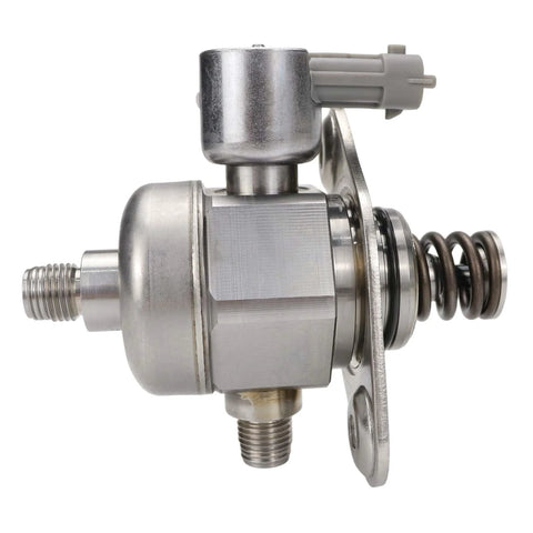 Side view of Beefy Drop In Ready High Pressure Fuel Pump 3.6L For Buick Enclave GMC Acadia Chevy Traverse Camaro Cadillac CTS STS 3.6 2008 2009 2010 2011 2012 2013 2014 2015 2016 2017 GDP102 Replacement OE Grade Fit