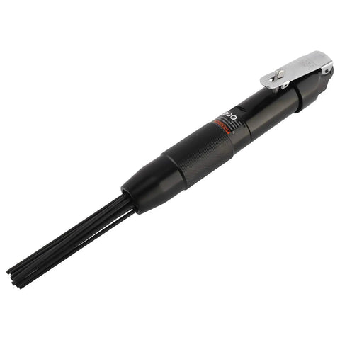 Compact Air Needle Scaler For Rust And Paint Removal Pneumatic Rugged Weld Cleaning Tool with 3.0mm Needles and 180mm Length