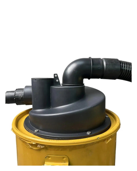 2.5 Inch Woodworking Dust Collector With Dual Filtration Cyclone System And Turbocharged Suction For DIY Projects top view
