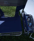 Foldable Cooler Chair With Attached Side Table For Camping Hiking And Backpacking Keeps Drinks Cold With Detachable Insulated Cooler