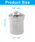 Heavy Duty Stainless Steel Ball Spring Plungers Packing Dead Tight Grip For Precision Machinery Adjustments 4mm By 5mm Specs close-up view