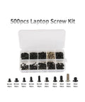 Must Have 500 Piece M2 M2.5 M3 Screw Set For Laptops And PCs DIY Electronics Fasteners Kit open case with assorted screws