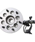 Front Right Wheel Hub And Bearing Assembly For 2004 To 2008 GMC Canyon And Chevy Colorado 4WD with ABS connections visible