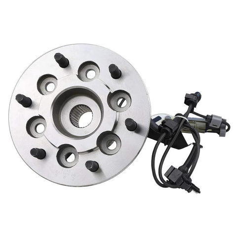 Front Right Wheel Hub And Bearing Assembly For 2004 To 2008 GMC Canyon And Chevy Colorado 4WD with ABS connections visible