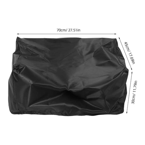 Heavy Duty 3D Printer Protective Cover With Dustproof Enclosure For Home Workshop Black 28 By 18 By 12 Inches Built From 210D Oxford Fabric
