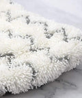 Close-up of scrubbing strip steam mop pad from 10 Pack Steam Mop Pads Replacement for Bissell PowerFresh Steam Mop 1940 1440 1806 Series Washable Cleaning Pads Fits Part 5938 and 2032633 for Durable Reusable Floor Cleaning.