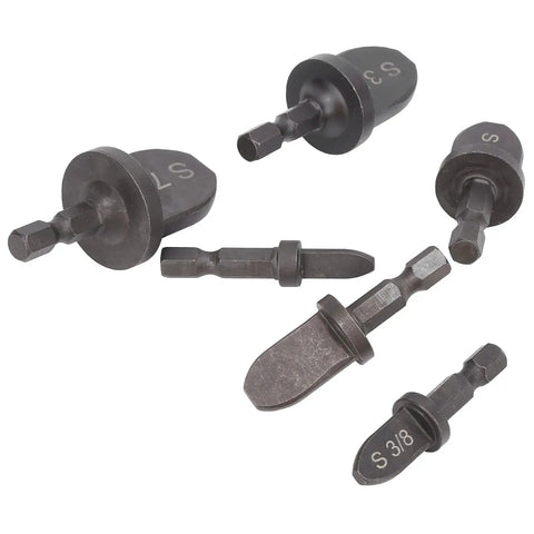 Heavy Duty Copper Flaring Tool Kit For Swagging Air Conditioner Lineset Expansion Ex Handle Pipe Expander for soft metal tubes and drill bits.