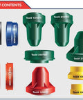 All In One Drive Axle Pinion Seal Install Driver Tool Kit For Heavy Duty Axles And Trucks display showing individual tools