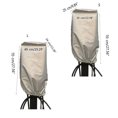 Tough As Nails Pro Heavy Duty EV Charger Box Cover For Electric Vehicle Charging Station with size measurements shown.