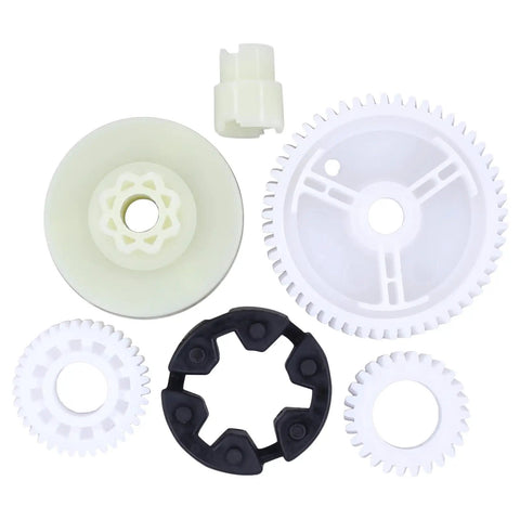 Pair Of Power Window Regulator Gear Lift Repair Kits For Mazda RX 8 2004 2011 CX 9 2008 2015 CX 7 2007 2012 Mazda 6 2003 2008 5 2006 2015 3 2004 2009 Replacement Parts Two Pack Perfect For Your Ride, showing gear components and connectors
