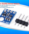 GY-SGP30 Air Quality Sensor Module with I2C interface and header pins, ideal for IoT and smart home eCO2 detection and multi-gas sensing.
