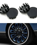 Upgrade Your Whip With These Slick Black Wheel Center Caps Providing Easy Snap Fit Mounting To Keep Rust Off Your Rim Hubs While Keeping Your Daily Driver Looking Tight On The Road. Black ABS caps, 54mm, used on stylish wheel rims.