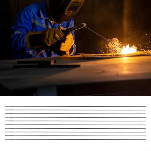 Welder using 304 Stainless Steel TIG Wire Low Spatter For Clean Welds, Smooth Feed, 1.6mm 2.0mm 2.5mm 3.2mm Silver Rods, 10 Pcs
