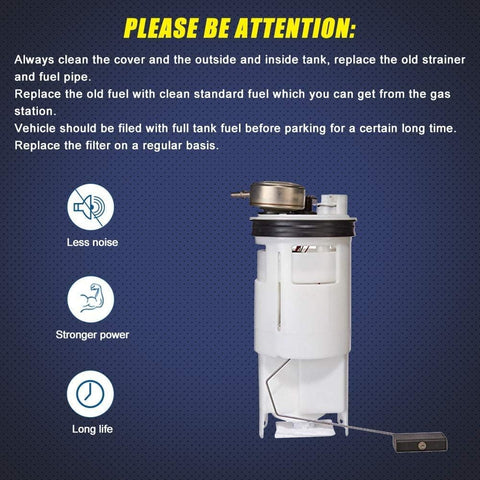 Dodge Ram Fuel Pump Module Replacement Fits 1998 Through 2002 3.9L 5.2L 5.9L 8.0L With 26 Gallon Or 34 Gallon Tank Direct OE Replacement