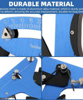 Dead On Bicycle Spoke Tension Meter For Road And City Bikes Heavy Duty Premium Aluminum Tensiometer close-up details of durable dial.