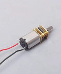 Single motor from Six-Pack Mini N20 Gear Motors, 3V To 6V DC High Torque Micro Motors With Full Metal Gearbox For DIY Robots