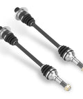 Rear CV Axle Shaft Set For Yamaha Rhino 450 2006-2009, Rhino 660 2004-2007, Rhino 700 EFI 2008-2013, Greased 4340 Chromoly Steel Pair
