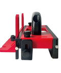Side view of Push Safety Pusher Block For Table Saw And Router Table Ergonomic Woodworking Grip Tool With 6 Tail Hook Stable Ejector