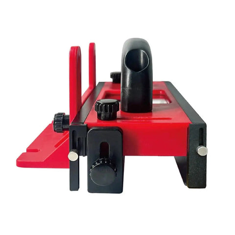 Side view of Push Safety Pusher Block For Table Saw And Router Table Ergonomic Woodworking Grip Tool With 6 Tail Hook Stable Ejector
