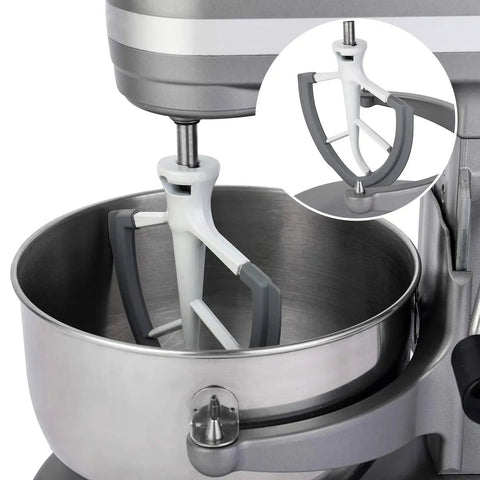 Flex Edge Beater For 6 Quart KitchenAid Bowl-Lift Stand Mixer, flat beater paddle with flexible silicone edges inside stand mixer bowl