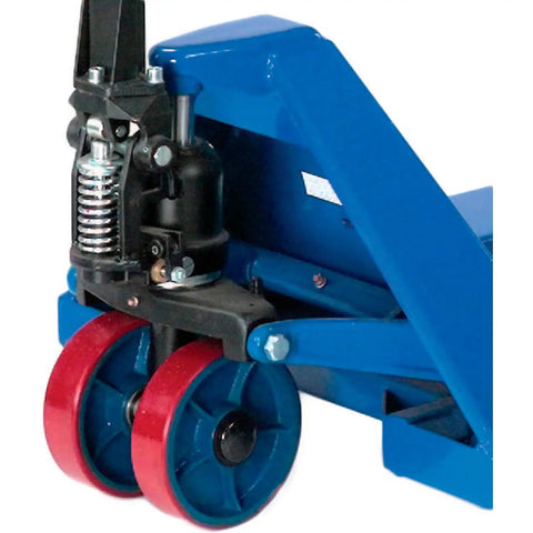 Built Tough Low Profile Pallet Jack Truck Killer Workhorse For Smooth Lifting Action And Heavy Load Handling Cuts Warehouse Grind Down Delivers Six Thousand Six Hundred Pound Capacity Without Breaking A Sweat