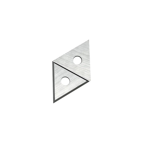 Heavy Duty Carbide Paint Scraper Blade 1 Inch Triangular Triple Edge Reversible Replacement Blade For Wood Metal Concrete Scraping Paint Glue Varnish Rust Built Tough Lasts Longer