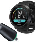 D5 Dive Computer With USB Cable And Pod Pack For Divers 100m Water Resistant Wireless Tank Pressure Vibration Alarms Digital Compass Wireless Mobile Connection Interchangeable Strap For Smooth Underwater Exploring