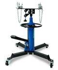Kaflla High Lift Hydraulic Transmission Jack 1660 Lb with foot pedal, heavy-duty steel construction, for car transmission service.