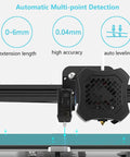 Auto Bed Leveling Sensor Kit For 3D Printers With Metal Push Pin CR Touch compatible with multi-point bed probing and height mapping.