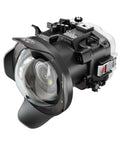 Underwater Housing For Sony FX3 FX30 With WA005A Dome Port Kit 40m Waterproof Scuba Case, rugged aluminum build.