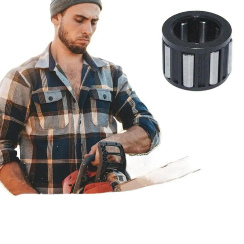 Top Tier Clutch Needle Bearing Kit 10 Pieces Fits Husqvarna 034 036 044 046 MS340 MS341 MS360 MS361 MS362 MS440 MS441 MS460 MS461 Chainsaw Parts Heavy Duty Bearings For Pro Tune Up And No Hassle Routine Maintenance Done In A Flash black needle bearing with chainsaw user