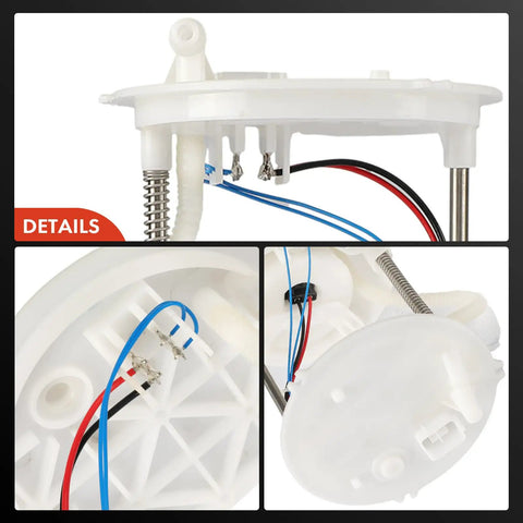 Electric Fuel Pump Module Assembly For Mazda CX-7 2010 To 2012 Left Side showing wiring and assembly details.