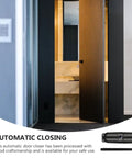 Heavy Duty Automatic Door Closer For Screen Door With Adjustable Closing Force, indoor installation view