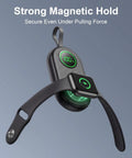 Ultra Compact 2500mAh Magnetic Wireless Charger For Smart Watch with secure magnetic hold, watch displayed charging