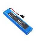 Replacement Battery For MIPRO MA-100 And MA-303 Wireless Systems, 14.8V 2600mAh 38.48Wh, MB-10 Part, blue casing, connector
