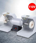Shop Ready 3000 RPM Rotary Polisher With 550 Watt Copper Motor Heavy Duty Bench Buffer for Jewelry Casting and Dental Lab Work. A robust 110V bench buffer with polishing wheels.