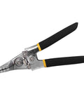 Sheet Metal Hand Seamer And Straight Jaw Bender With Ergonomic TireGrip Handle for bending, seaming, and flattening metal panels.