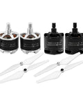 Beefy Brushless Motor For Drones And RC Planes X2212 Compatible 9450 Propeller Fixed Wing Setup With Lightweight Aluminum Housing